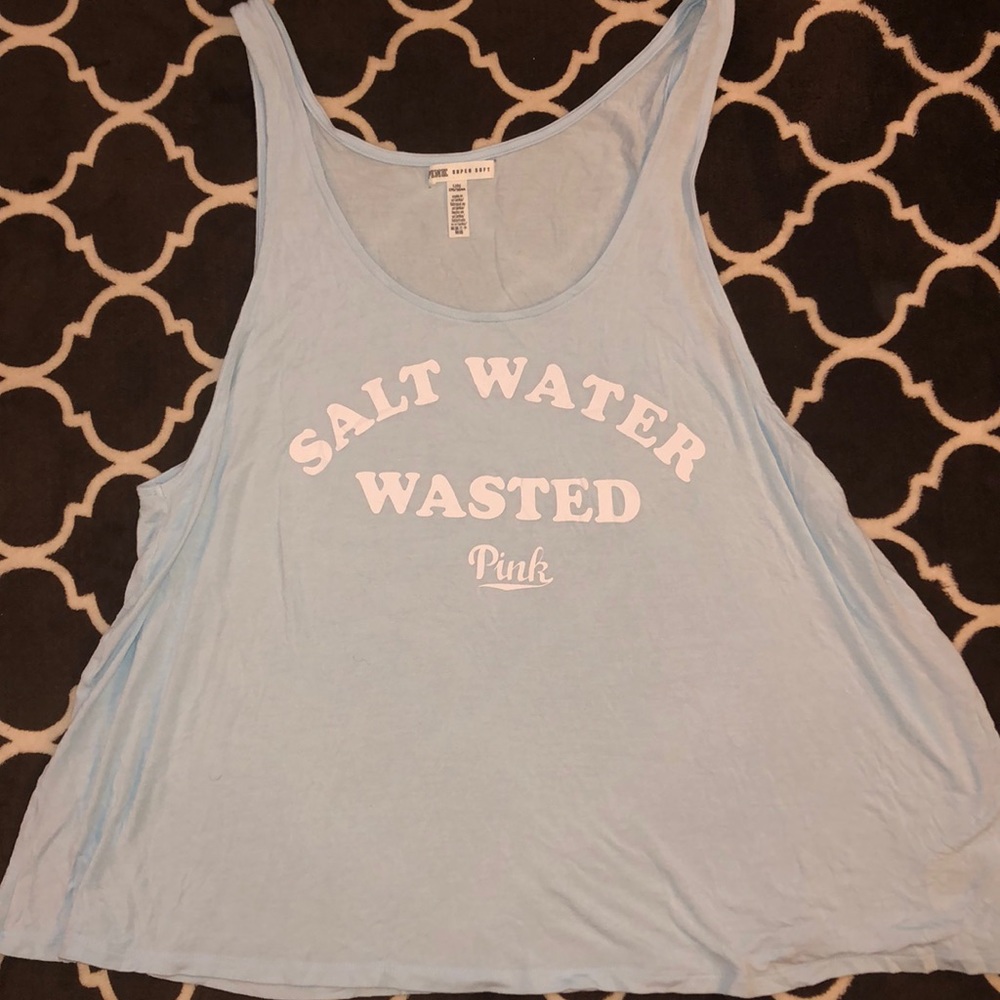 PINK Super Soft Flowy tank top